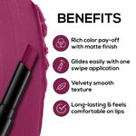 Buy Renee Very Matte Lipstick 08 Wine Whisper, Intense Color Pay Off, Full Coverage, Long Lasting & Weightless, Easy Glide Formula With Velvety Finish, Suitable For All Occasion, Ideal For Gifting (1.6 gm) - Purplle