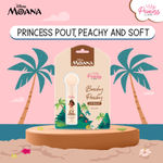 Buy Princess By Renee Disney Moana Beachy Peachy Lip Balm, For Smooth & Nourished Lips, Provides Deep Moisture, Lightweight & Long-Lasting, Soft Peach Tint, Vitamin E, Shea Butter & Sweet Almond Oil Infused, 4.5 gm - Purplle
