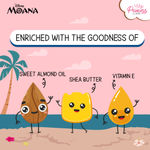 Buy Princess By Renee Disney Moana Beachy Peachy Lip Balm, For Smooth & Nourished Lips, Provides Deep Moisture, Lightweight & Long-Lasting, Soft Peach Tint, Vitamin E, Shea Butter & Sweet Almond Oil Infused, 4.5 gm - Purplle