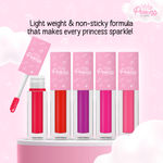 Buy Princess By Renee Royal Shine Lip Gloss Set, For Pre-Teens, Supple & Supper Glossy Lips, Non-Sticky & Lightweight, Lightly Tinted, Strawberry Seed Oil, Jojoba Oil & Avocado Oil Infused Pack of 5 - Purplle