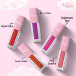 Buy Princess By Renee Royal Shine Lip Gloss Set, For Pre-Teens, Supple & Supper Glossy Lips, Non-Sticky & Lightweight, Lightly Tinted, Strawberry Seed Oil, Jojoba Oil & Avocado Oil Infused Pack of 5 - Purplle