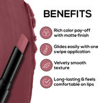 Buy Renee Very Matte Lipstick 05 Berry Bliss, Intense Color Pay Off, Full Coverage, Long Lasting & Weightless, Easy Glide Formula With Velvety Finish, Suitable For All Occasion, Ideal For Gifting (1.6 gm) - Purplle