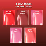 Buy Renee Hot Sauce Plumping Lip Gloss Mauve Pepper, Ultra Glossy Finish, Lightweight & Nourishing, For Fuller Juicy Lips, Jojoba Oil, Sweet Almond Oil & Vitamin E Infused (3 ml) - Purplle