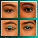 Buy Renee Glitterish Eyeliner 04 Green, Metallic Pay-Off, Multi-Dimensional Shine | Waterproof, Smudge-Resistant, Shimmery Finish | Precise Application Brush, Quick Drying | Long-Lasting, (0.6 ml) - Purplle
