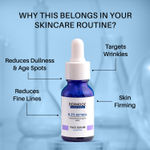 Buy DERMDOC Youthful Glow Kit (Combo of 2) | FREE Multi Utility Pouch (50g) | 0.1% Retinol Face Serum (15 ml) | 4% Niacinamide Face Wash (120 ml) - Purplle