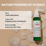 Buy Alps Goodness Cleanse & Tone Duo (Combo of 2) | Rose Water (305 ml) & Rice Liquorice Face Wash (100 ml) | Alcohol-Free Toner | Gentle Cleanser for Normal to Dry Skin - Purplle