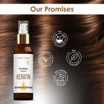 Buy Good Vibes Keratin Smoothening Hair Serum with Keratin & Almond Oil | Reduces Frizz & Smoothens Hair | Adds Shine & Softness | Nourishing & Lightweight Formula | For Frizz-Free, Silky Hair – 50 ml - Purplle
