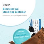Buy Sirona Collapsible Silicone Cup Foldable Sterilizing Container Cup for Menstrual Cups - 1 Unit | Microwave Friendly - Pack of 1 - Purplle