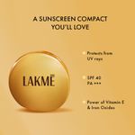 Buy Lakme 9to5 Sun Expert Powder Matte Sunscreen Compact SPF40, 7 gm - Purplle