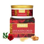 Buy Vaadi Herbals Anti Ageing Cream With Extracts Of Almonds, Wheatgerm And Rose (150 gm) - Purplle