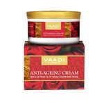 Buy Vaadi Herbals Anti Ageing Cream With Extracts Of Almonds, Wheatgerm And Rose (150 gm) - Purplle