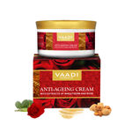 Buy Vaadi Herbals Anti Ageing Cream With Extracts Of Almonds, Wheatgerm And Rose (150 gm) - Purplle