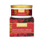 Buy Vaadi Herbals Anti Ageing Cream With Extracts Of Almonds, Wheatgerm And Rose (150 gm) - Purplle
