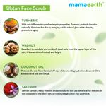 Buy Mamaearth Ubtan Face Scrub with Turmeric and Walnut for Tan Removal - 100 gm (Pack of 2) - Purplle