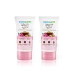 Buy Mamaearth Multani Mitti Oil Balance Face Wash with Multani Mitti & Bulgarian Rose for Normal to Oily Skin - 150 ml| (Pack of 2) - Purplle