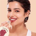 Buy Mamaearth Creamy Matte Long Stay Lipstick with Murumuru Butter and Vitamin E for 8-Hour Long Stay Pink Rose - 4.2 gm (Pack of 2) - Purplle