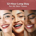 Buy Mamaearth Moisture Matte Longstay Mini Lipstick with Avocado Oil & Vitamin E for 12 Hour Long Stay-01 Carnation Nude - 0.7 gm (Pack of 2) - Purplle