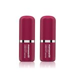 Buy Mamaearth Creamy Matte Long Stay Lipstick with Murumuru Butter and Vitamin E for 8-Hour Long Stay |Cranberry Crush - 4.2 gm (Pack of 2) - Purplle