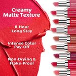 Buy Mamaearth Creamy Matte Long Stay Lipstick with Murumuru Butter and Vitamin E for 8-Hour Long Stay |Cranberry Crush - 4.2 gm (Pack of 2) - Purplle