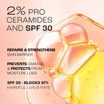 Buy Lakme Peach Ceramide Moisturizer with SPF 30| For Dry Skin, Normal Skin & Sensitive Skin 120 ml - Purplle