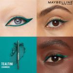 Buy Maybelline New York Tattoo Liner Gel Pencil, Sharpenable Eyeliner, Waterproof Eyeliner, 36H Wear, Tealtini, Shimmer Finish, 1.2 gm - Purplle