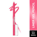 Buy Maybelline New York Tattoo Liner Gel Pencil, Sharpenable Eyeliner, Waterproof Eyeliner, 36H Wear, Ultra Pink, Matte Finish, 1.2 gm - Purplle