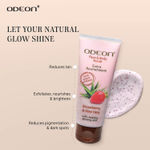 Buy Odeon Nourishing Strawberry & Aloe Vera Face & Body Scrub I Gentle Exfoliating Scrub for Reducing Dark Spots I Reduces Tan - 100 ml - Purplle
