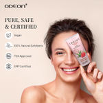 Buy Odeon Nourishing Strawberry & Aloe Vera Face & Body Scrub I Gentle Exfoliating Scrub for Reducing Dark Spots I Reduces Tan - 100 ml - Purplle