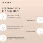 Buy Odeon Nourishing Strawberry & Aloe Vera Face & Body Scrub I Gentle Exfoliating Scrub for Reducing Dark Spots I Reduces Tan - 100 ml - Purplle