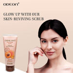 Buy Odeon Nourishing Apricot & Almond Face and Body Scrub - Gentle Exfoliating Scrub for Even Skin Tone I Reduces Tan - 100 ml - Purplle