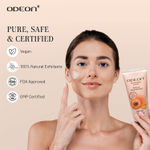 Buy Odeon Nourishing Apricot & Almond Face and Body Scrub - Gentle Exfoliating Scrub for Even Skin Tone I Reduces Tan - 100 ml - Purplle