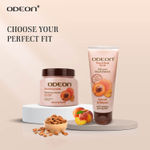 Buy Odeon Nourishing Apricot & Almond Face and Body Scrub - Gentle Exfoliating Scrub for Even Skin Tone I Reduces Tan - 100 ml - Purplle