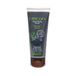 Buy Odeon Detoxing Charcoal & Tea Tree Face and Body Scrub I Gentle Exfoliating Scrub for Acne Prone Skin I Helps control Excess Oil - 100 ml - Purplle