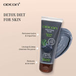 Buy Odeon Detoxing Charcoal & Tea Tree Face and Body Scrub I Gentle Exfoliating Scrub for Acne Prone Skin I Helps control Excess Oil - 100 ml - Purplle