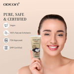 Buy Odeon Rejuvenating Coffee & Coconut Face and Body Scrub I Gentle Exfoliating Scrub for Tan Removal I Removes Dirt and Dead Skin - 100 ml - Purplle