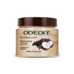 Buy Odeon Rejuvenating Coffee & Coconut Face and Body Scrub I Gentle Exfoliating Scrub for Tan Removal I Removes Dirt and Dead Skin - 300 ml - Purplle