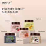 Buy Odeon Rejuvenating Coffee & Coconut Face and Body Scrub I Gentle Exfoliating Scrub for Tan Removal I Removes Dirt and Dead Skin - 300 ml - Purplle