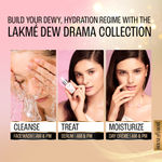Buy Lakme Dew Drama Facewash with Pro-Ceramides & 6% Vitamin E + B3 + F Complex for Glowing Skin, 100 gm | Creamy Cleanser for Soft and Hydrated Skin - Purplle