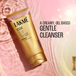 Buy Lakme Dew Drama Facewash with Pro-Ceramides & 6% Vitamin E + B3 + F Complex for Glowing Skin, 100 gm | Creamy Cleanser for Soft and Hydrated Skin - Purplle