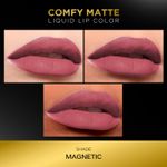 Buy FACES CANADA Comfy Matte Liquid Lipstick - Magnetic 33, 3.8 ml | Comfortable 10HR Longstay | Intense Matte Color | Almond Oil & Vitamin E Infused | Super Smooth | No Dryness | No Alcohol - Purplle