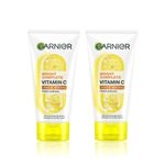 Buy Garnier Skin Naturals Bright Complete Vitamin C Face Wash - For Brighter & Glowing Skin - Daily Cleanser Suitable For all Skin Types (150 gm)- Pack of 2 - Purplle