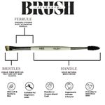 Buy Makeup By Siti Professional Highlighting & Lash Makeup Brush (15 gm) - Purplle