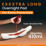 Buy Everteen Relax XXXL Ultra-Thin Overnight Sanitary Pads for Heavy Flow, 75% Longer, No Leaks, Pack 1, 30 Pads - Purplle