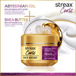 Buy Streax Curl Hair Mask for Curly, Wavy Hair- 200 gm | Hydrating Hair Masque for Dry, Frizzy, Wavy , Curly & Damaged Hair - Purplle