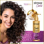 Buy Streax Curl Hair Shampoo, 240 ml for Dry, Frizzy, Wavy , Curly & Damaged Hair |Moisturising & Hydrating Shampoo - Purplle