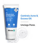 Buy The Derma co. 2% Salicylic Acid Gel Face Wash_80 ml Treats Acne | Unclogs Pores | Controls Oil - Purplle