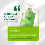 Buy Simple Refreshing Facial Wash | 100% Soap-Free | Perfect for Sensitive Skin | For Daily Use | 250 ml - Purplle