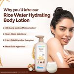 Buy Mamaearth Rice Water Hydrating Body Lotion 400 ml - Purplle
