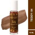 Buy Rosy Cozy Lip And Cheek Tint (Teddy) For Women And Girls | 100% Organic With Pure & Natural Ingredients | Waterproof Long Lasting Lip & Cheek Tint Liquid Lip Tint Liquid Lip And Cheeck Tint 10 ml - Purplle