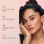 Buy Rosy Cozy Lip And Cheek Tint In Cream (Honey) For Women And Girls | 100% Organic With Pure & Natural Ingredients | Waterproof Long Lasting Lip & Cheek Tint Cream Lip Tint Cream Lip Moisturizer Cheek Moisturizer Lip Face Tint Lip Stain 8 gm - Purplle